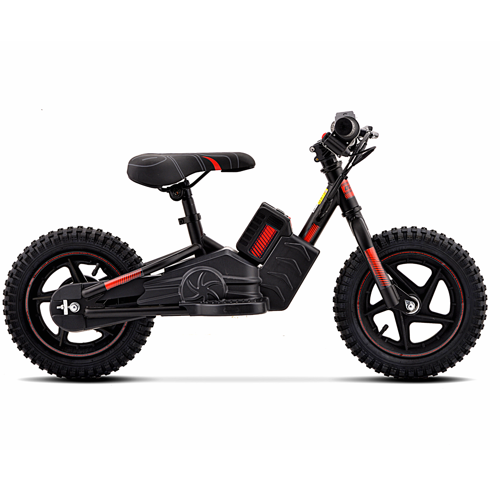 Boost Electric Balance Bike Red 12 For Kids 24V boostelectric