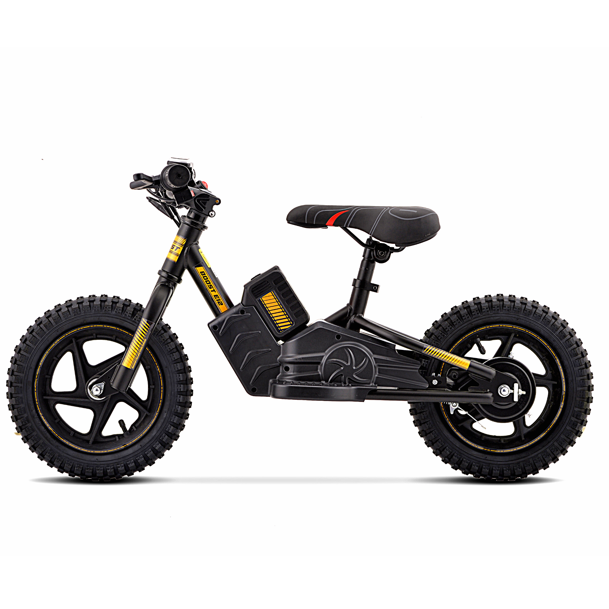 Boost Electric Balance Bike Yellow 12″ For Kids 24V