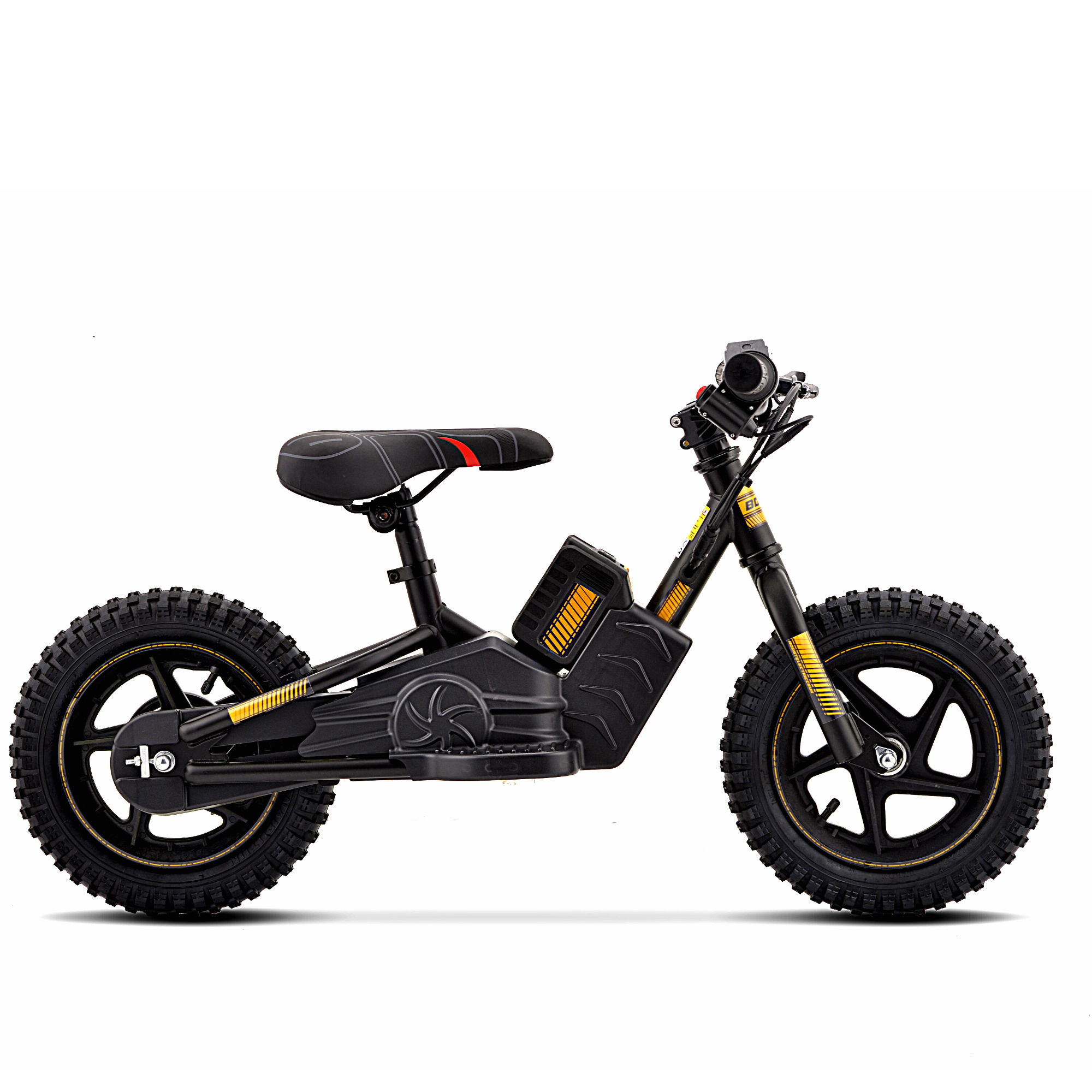 Boost Electric Balance Bike Yellow 12″ For Kids 24V