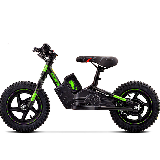Boost Electric Balance Bike Green 12″ For Kids 24V